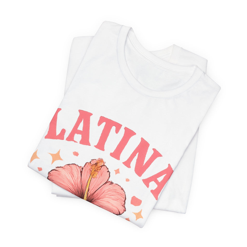 Latina Energy T-Shirt | Hibiscus Floral Tee