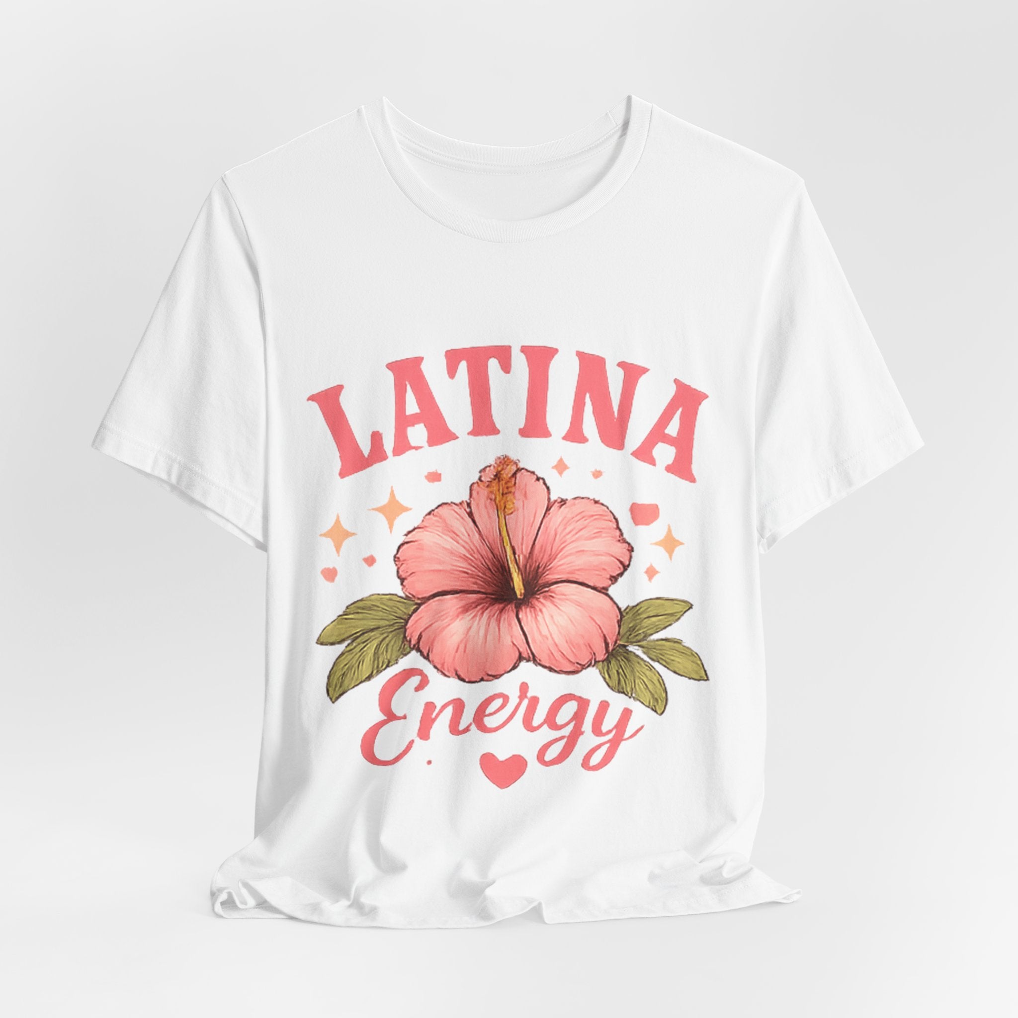 Latina Energy T-Shirt | Hibiscus Floral Tee