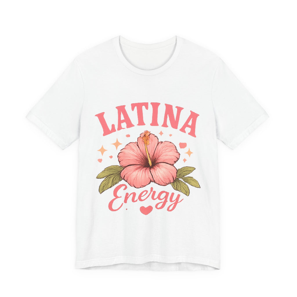 Latina Energy T-Shirt | Hibiscus Floral Tee